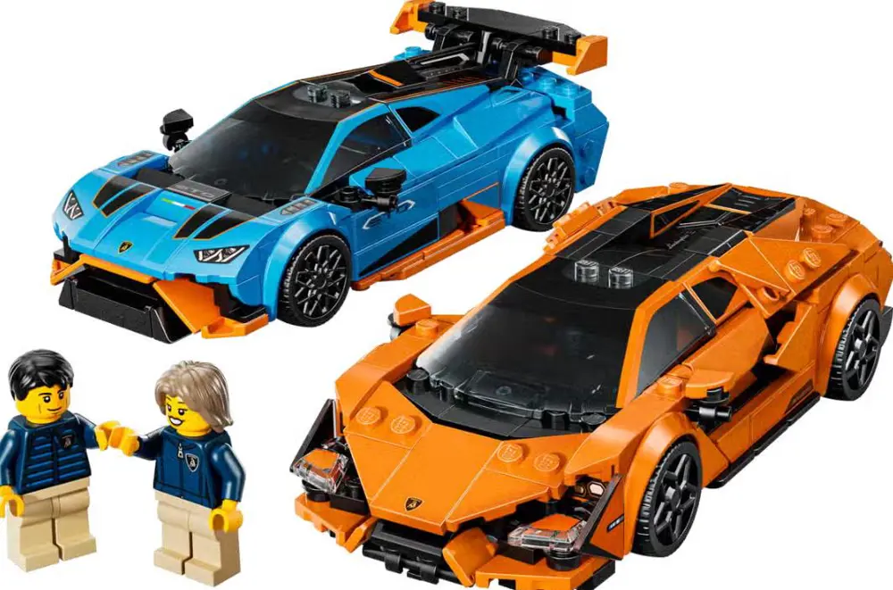 Lego Speed Champions Lamborghini Revuelto & Huracán STO 77238