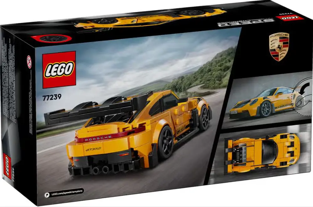 Lego Speed Champions Porsche 911 GT3 RS Super Car 77239