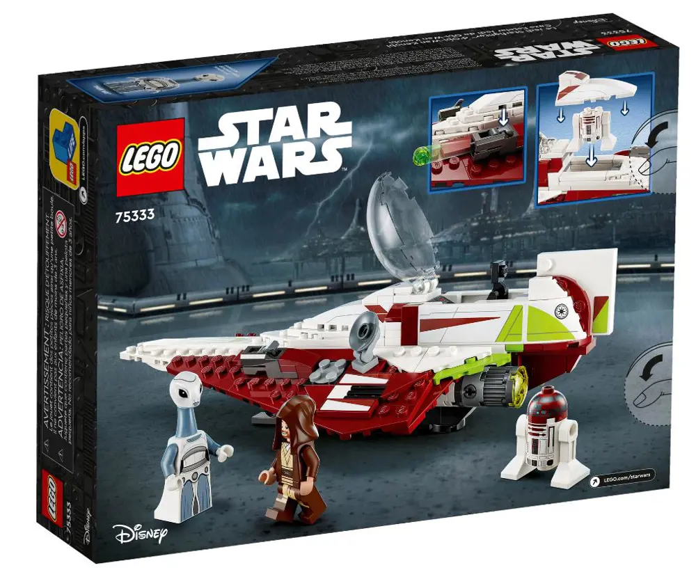 Lego Star Wars 75333 Obi-Wan Kenobi’nin Jedi Starfighter™’ı