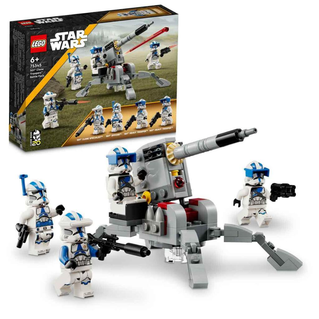 Lego  Star Wars 501. Klon Trooperlar Savaş Paketi 75345