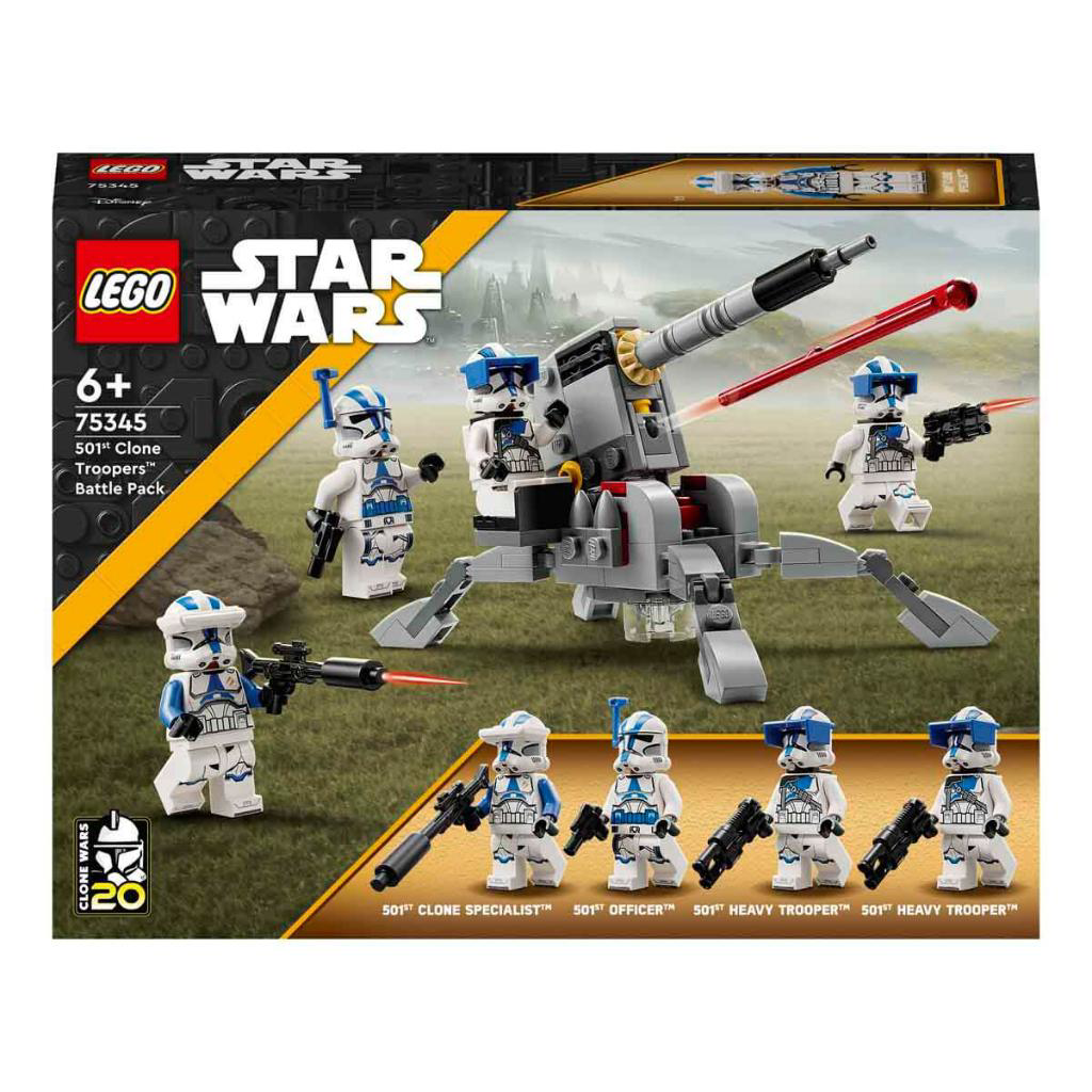 Lego  Star Wars 501. Klon Trooperlar Savaş Paketi 75345