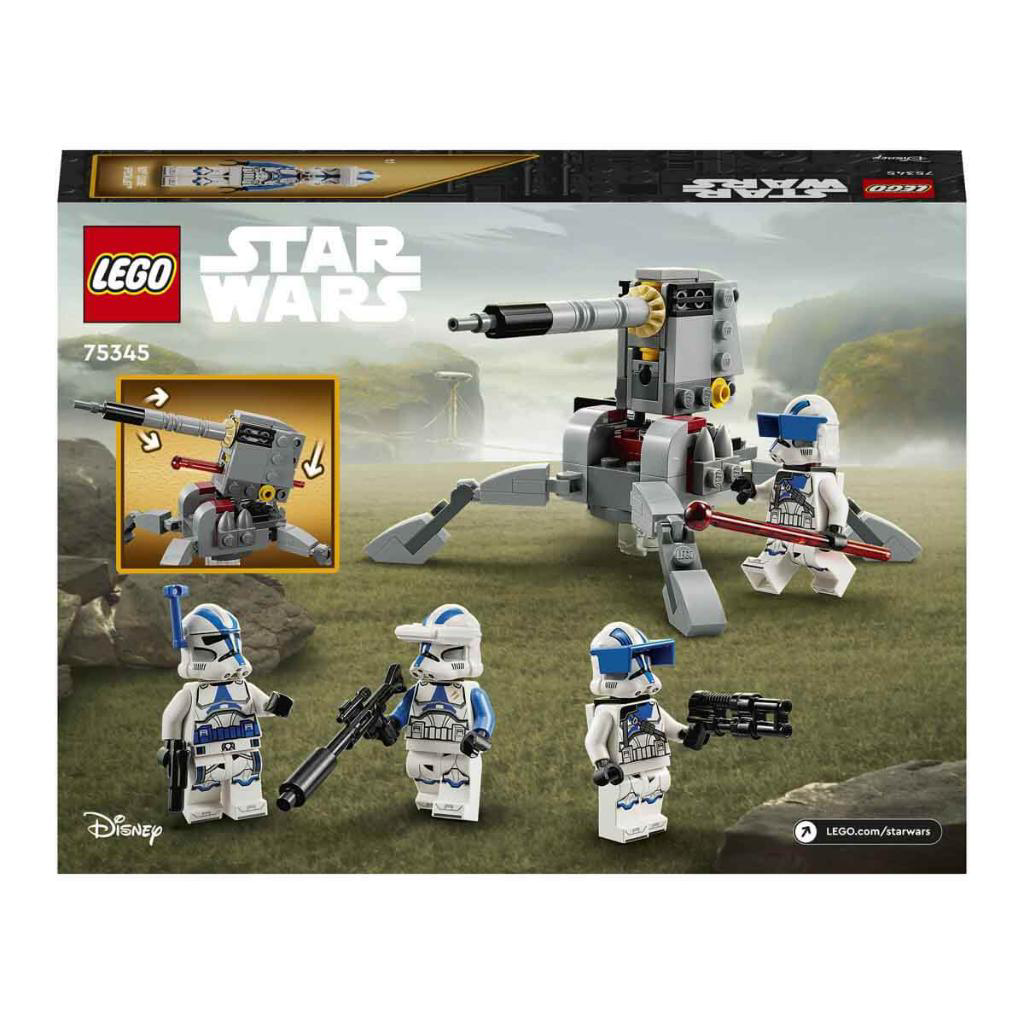 Lego  Star Wars 501. Klon Trooperlar Savaş Paketi 75345