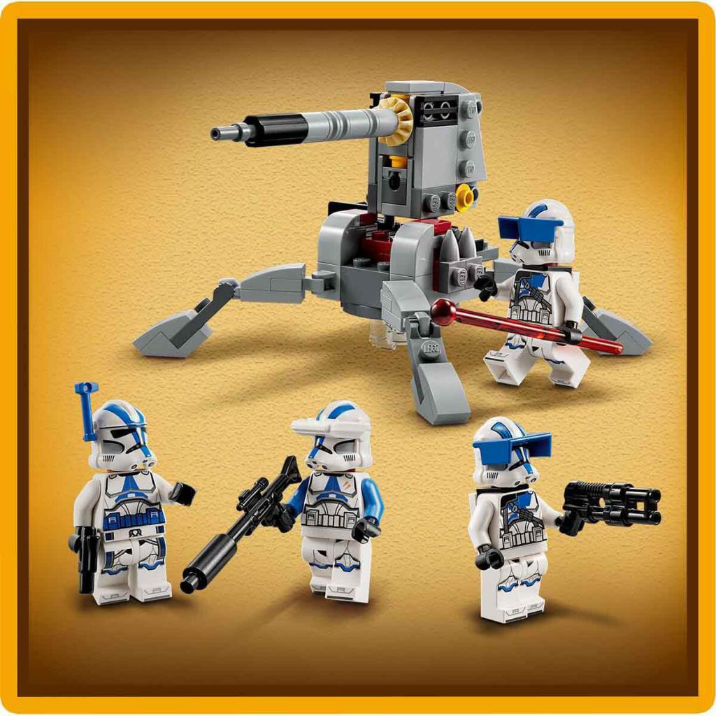 Lego  Star Wars 501. Klon Trooperlar Savaş Paketi 75345