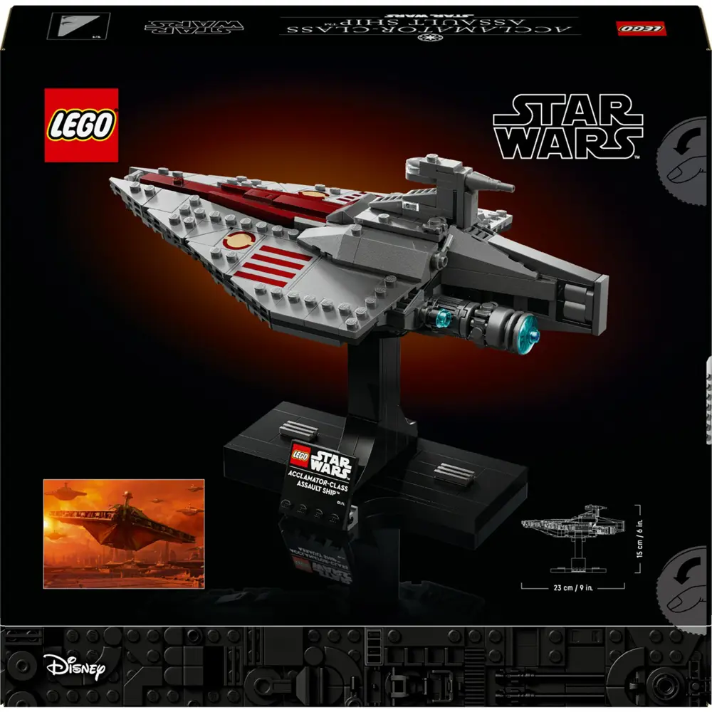 Lego Star Wars™ Acclamator Sınıfı Hücum Gemisi 75404