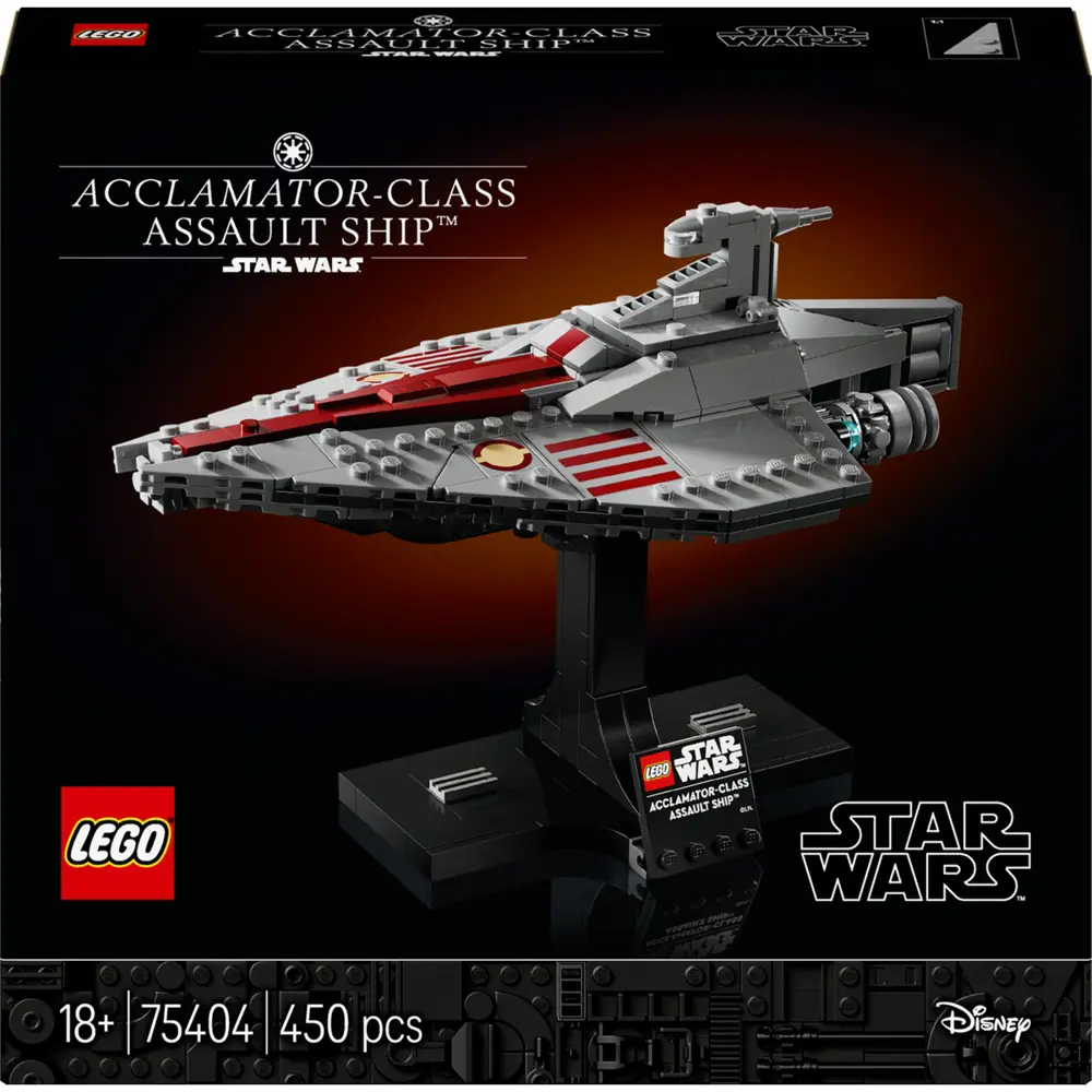 Lego Star Wars™ Acclamator Sınıfı Hücum Gemisi 75404