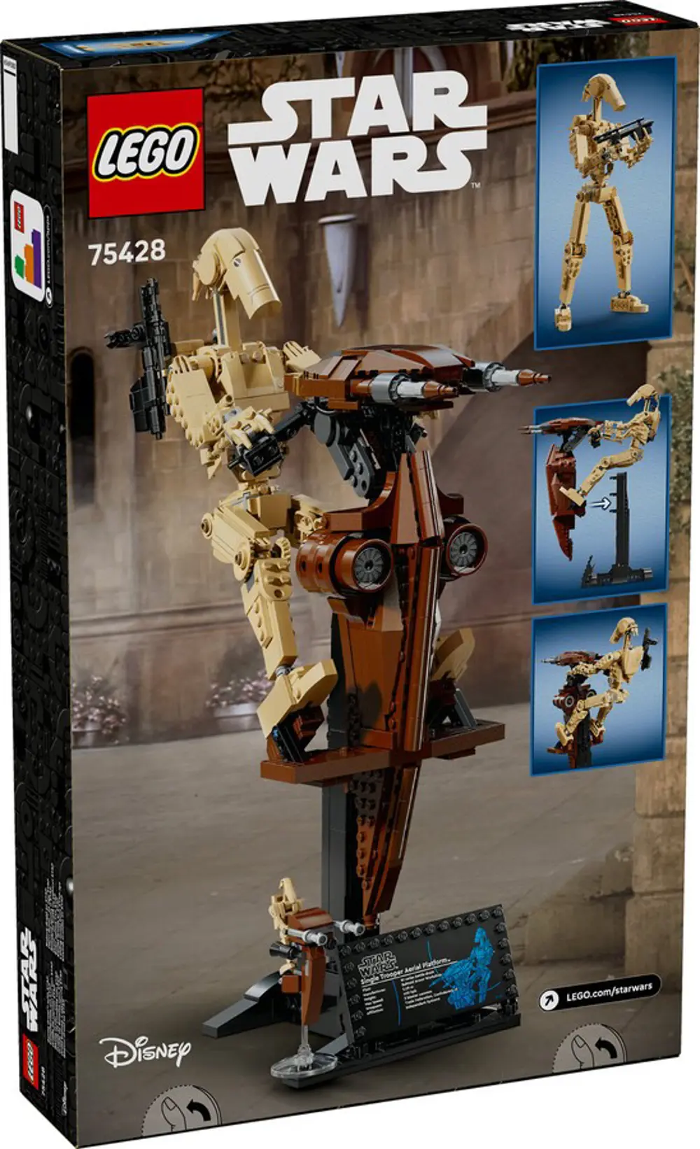 Lego Star Wars Battle Droid with STAP 75428