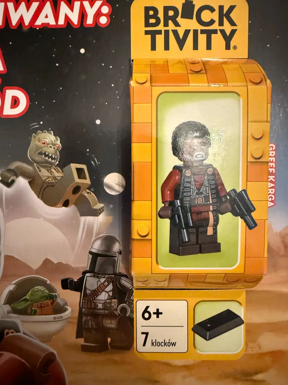 Lego Star Wars Dergi - Lehçe (Greef Karga Figür)