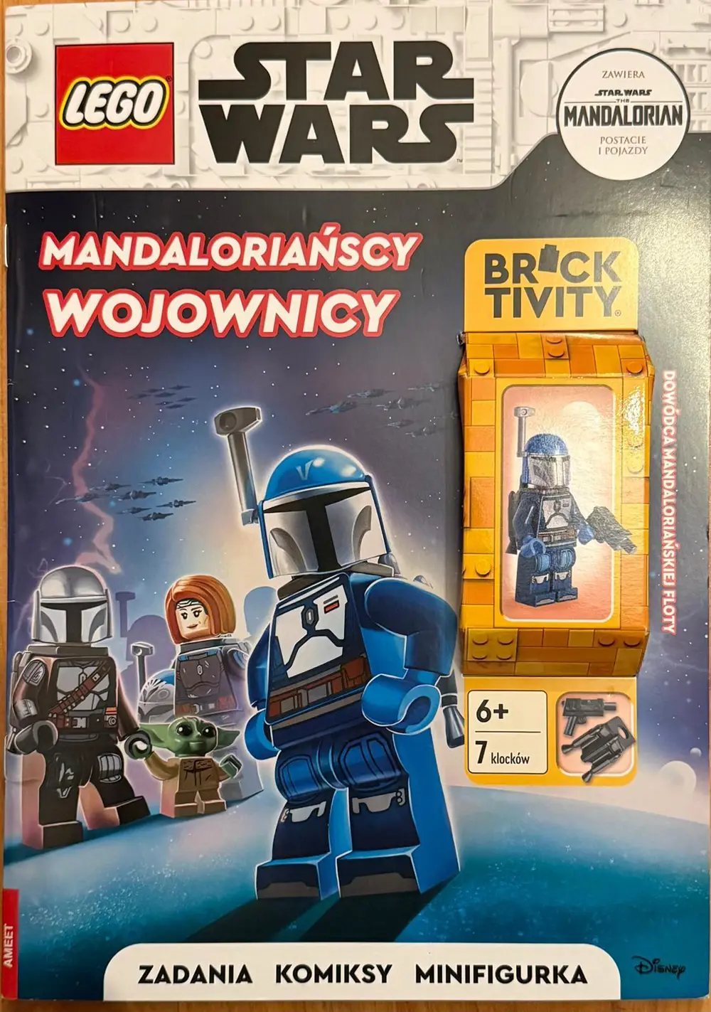 Lego Star Wars Dergi - Lehçe (Mandalorian Figür)