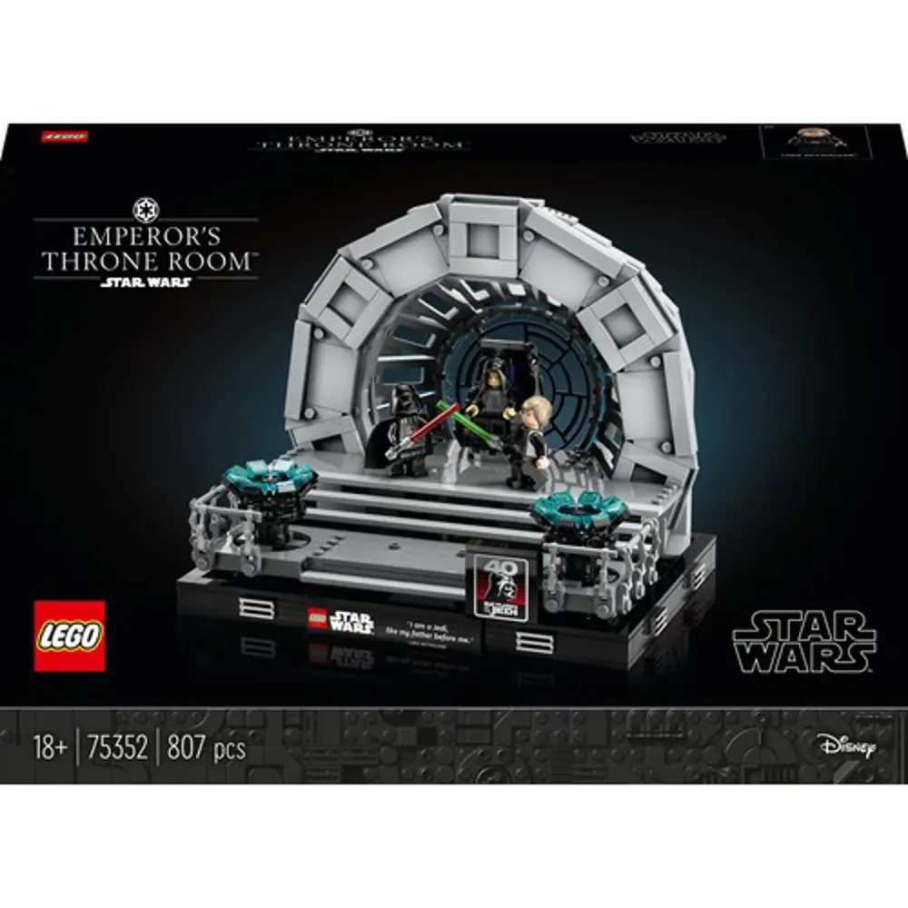 Lego Star Wars™ Emperor’s Throne Room™ Dioraması 75352