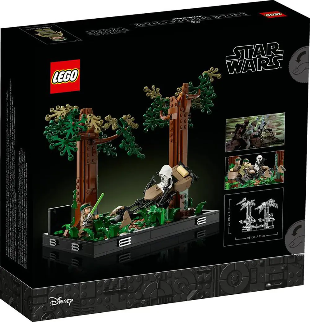Lego Star Wars Endor Hız Motoru Takibi Dioraması 75353