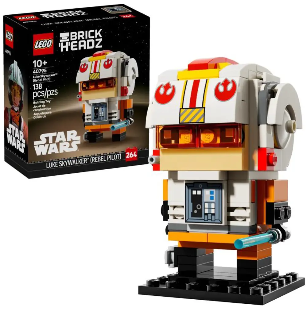 Lego Star Wars Luke Skywalker (Rebel Pilot) Brickheadz 40795