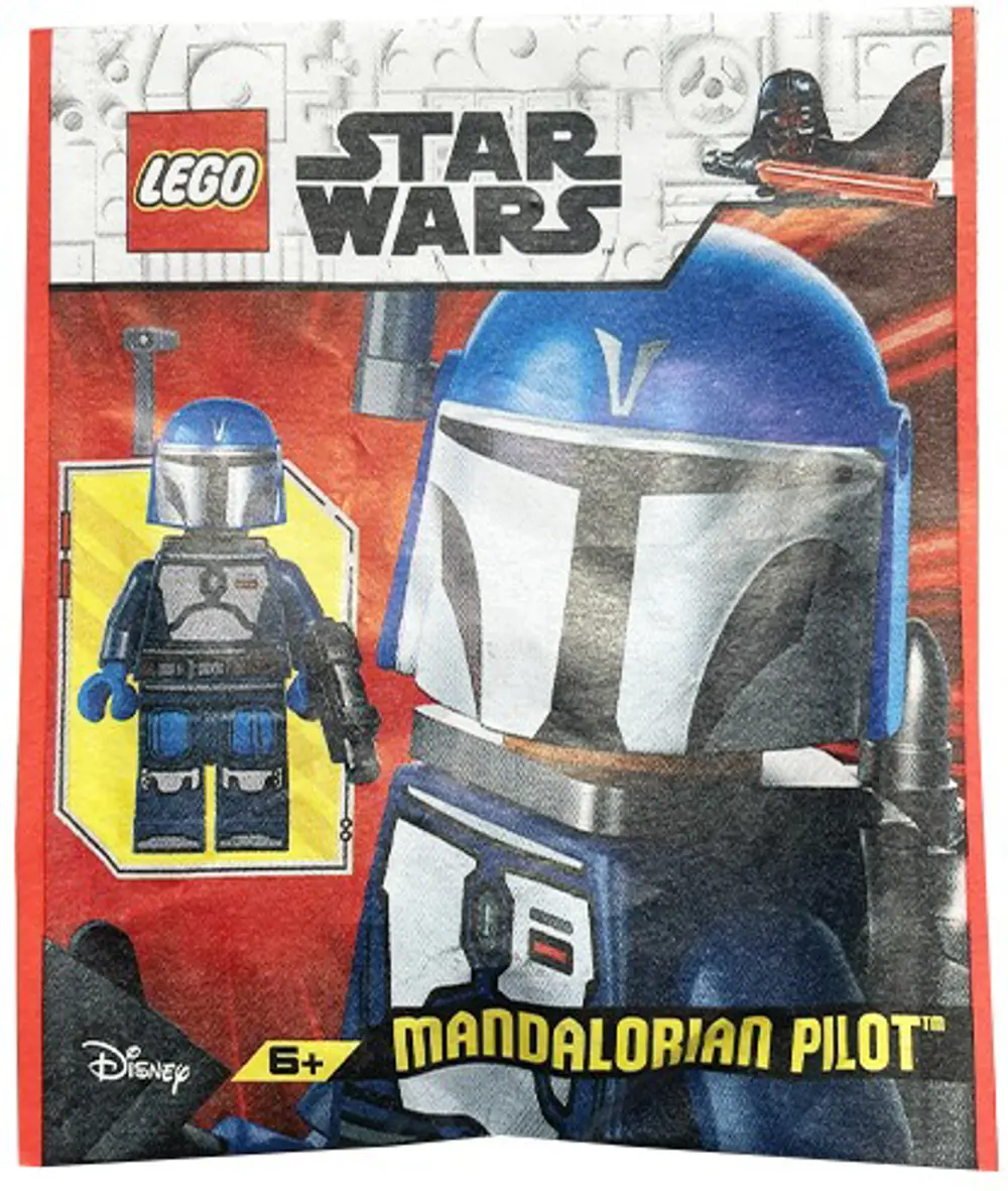 Lego Star Wars Mandalorian Pilot Paper Bag 912401