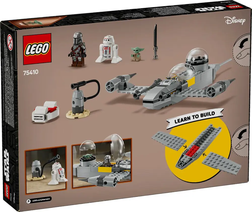 Lego Star Wars Mando ve Grogu'nun N-1 Starfighter™’ı 75410