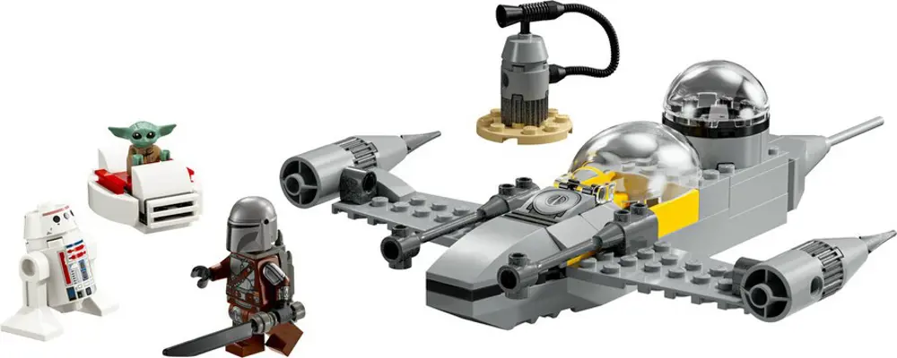Lego  Star Wars Mando Ve Grogu'nun N-1 Starfighter™’I 75410
