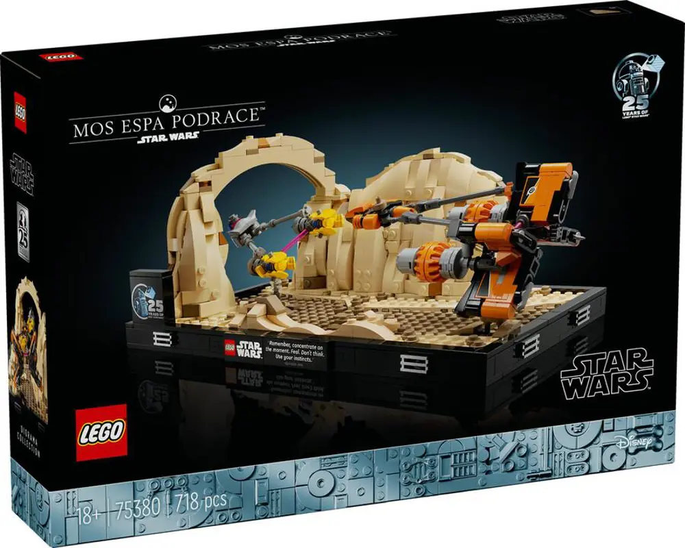 Lego Star Wars Mos Espa Pod Yarışı Dioraması 75380