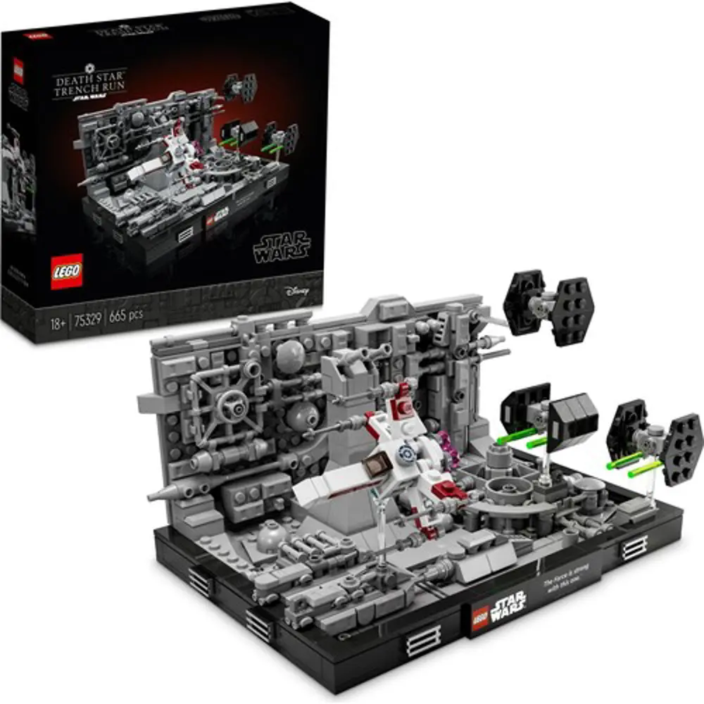 Lego Star Wars Ölüm Yıldızı Hendek Akını Diyoraması 75329