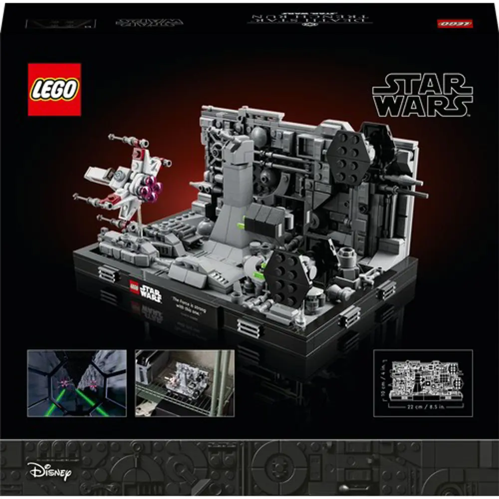 Lego Star Wars Ölüm Yıldızı Hendek Akını Diyoraması 75329