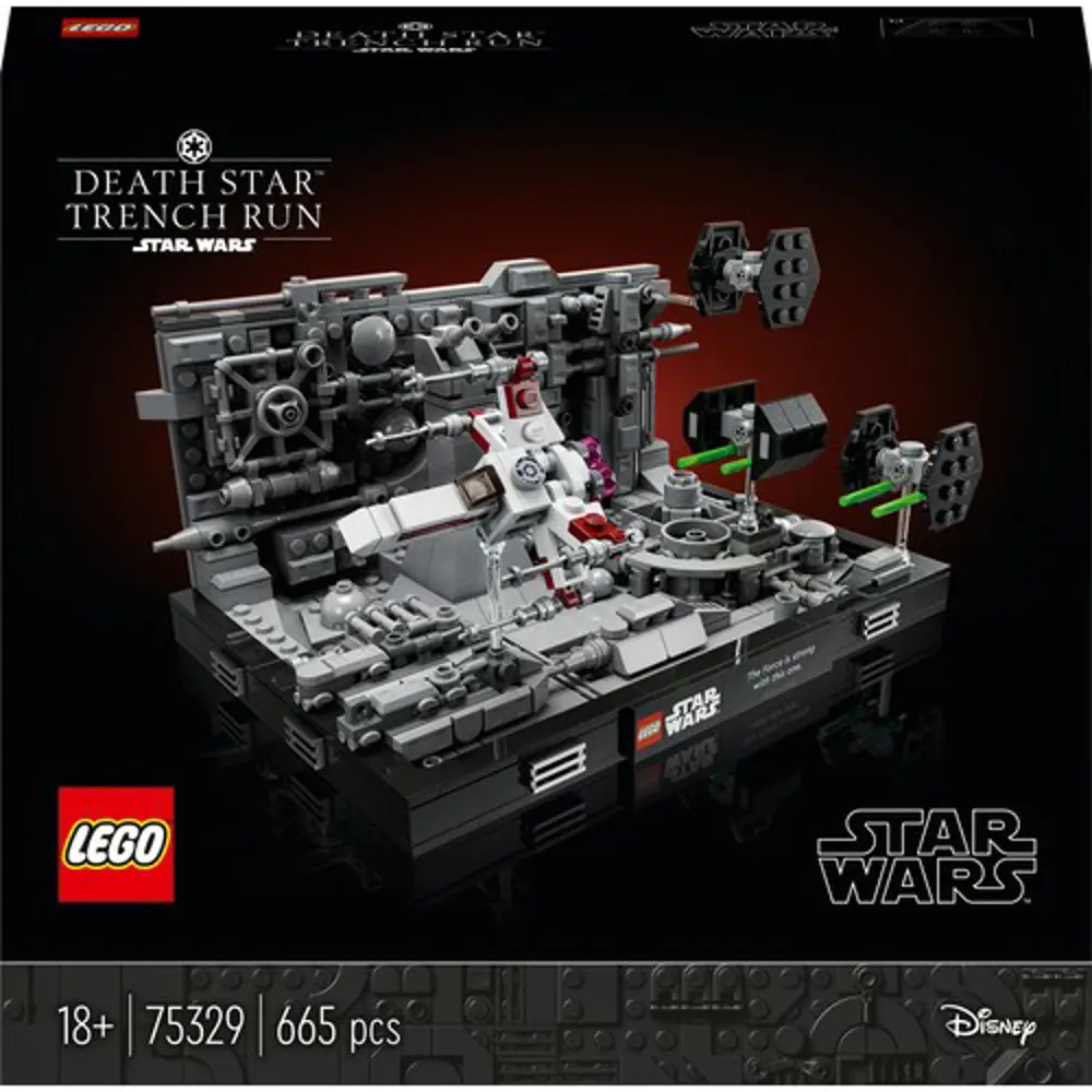 Lego Star Wars Ölüm Yıldızı Hendek Akını Diyoraması 75329