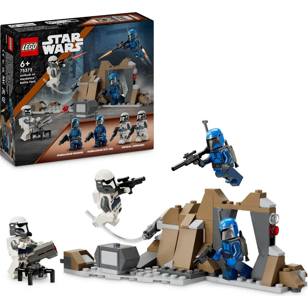 Lego Star Wars: The Mandalorian Mandalore Pususu Savaş Paketi 753