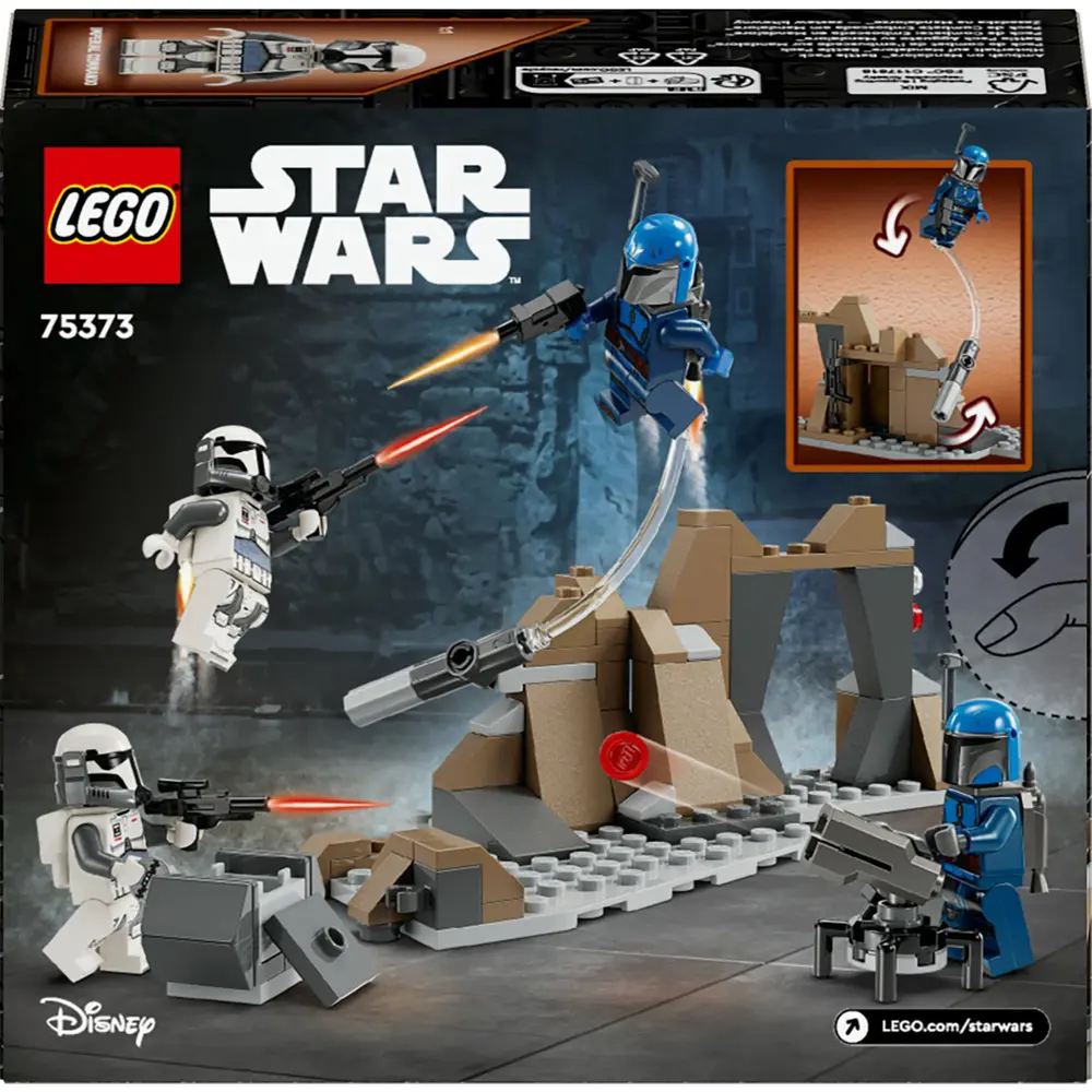 Lego Star Wars: The Mandalorian Mandalore Pususu Savaş Paketi 753