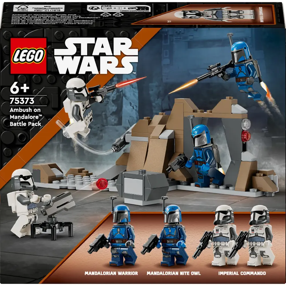 Lego Star Wars: The Mandalorian Mandalore Pususu Savaş Paketi 753