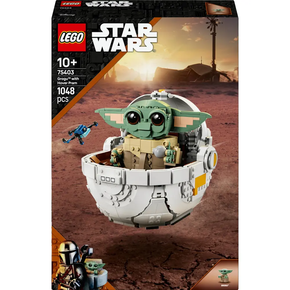 Lego Star Wars: The Mandalorian™ Uçan Bebek Arabalı Grogu™ 75403