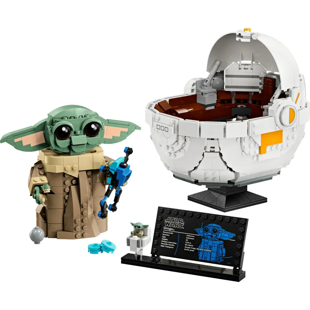 Lego Star Wars: The Mandalorian™ Uçan Bebek Arabalı Grogu™ 75403
