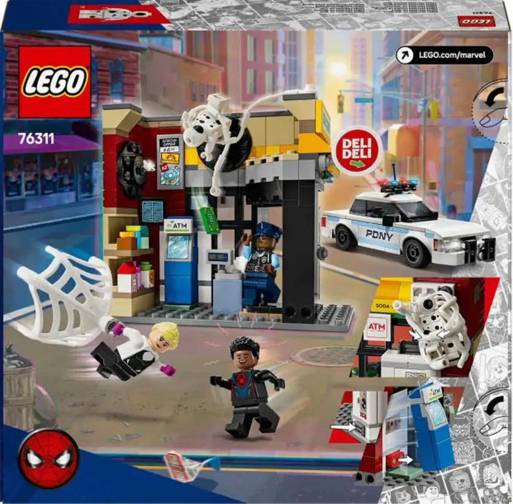 LEGO SUPER HEREOS 76311 SPIDERVERSE MILES MORALES-4 LEGO SUPER HEREOS 76311 SPIDERVERSE MILES MORALES-4