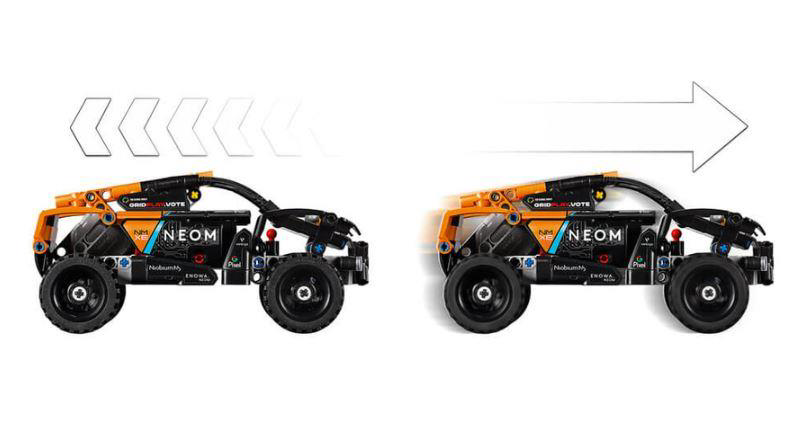 LEGO TECHNIC 42166 NEOM McLAREN EXTREME E RACE CAR-4