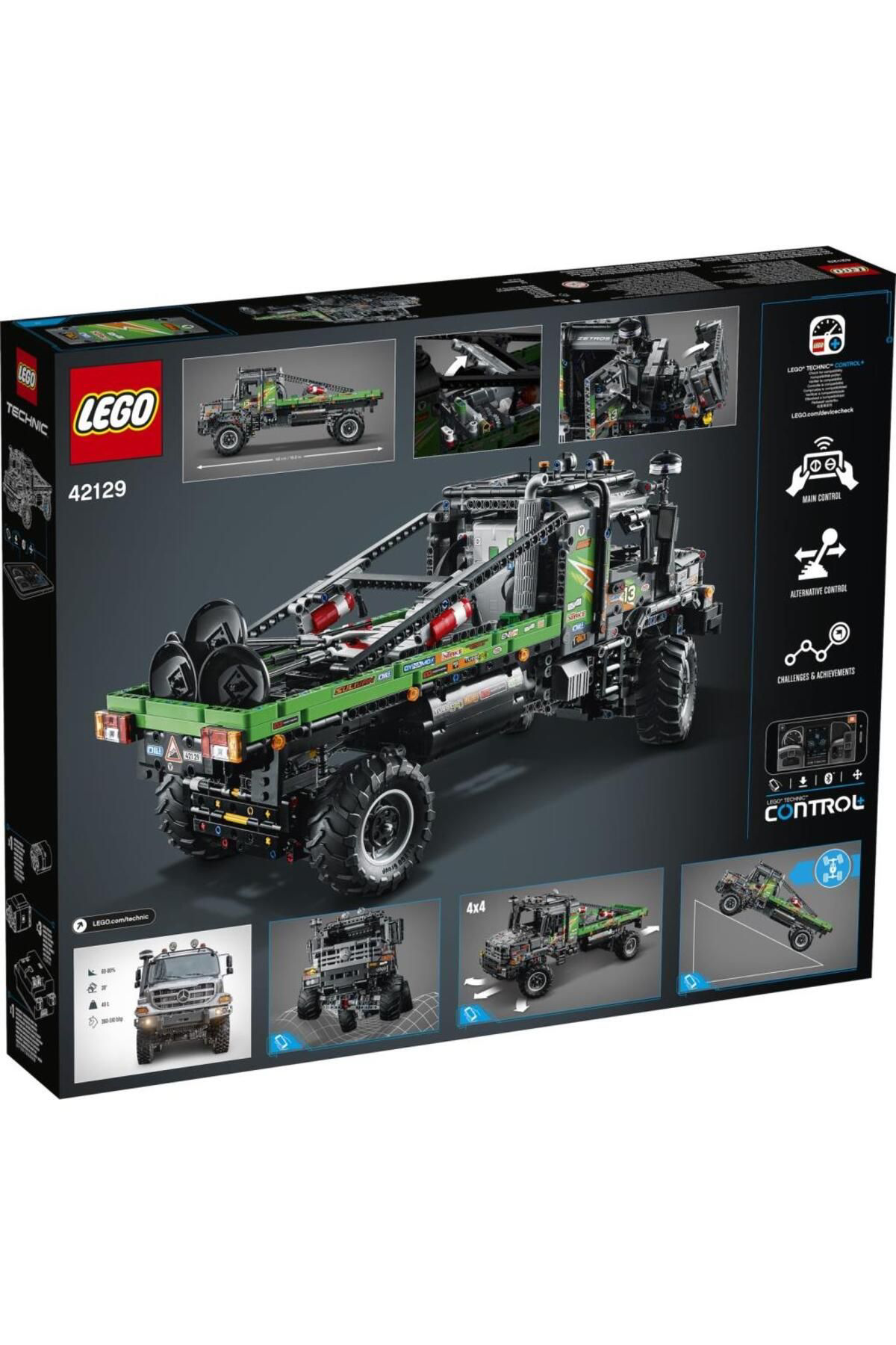 LEGO ® Technic 4x4 Mercedes-Benz Zetros Kamyon 42129 - Koleksiyon