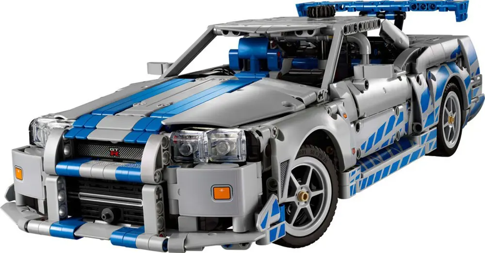 Lego Technic Daha Hızlı Daha Öfkeli Nissan Skyline GT-R (R34) 422