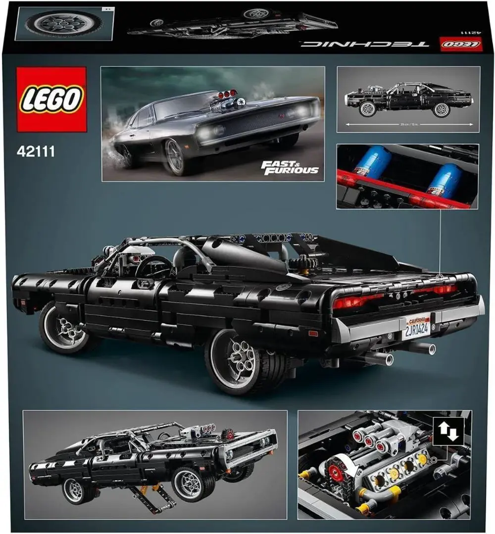 LEGO Technic Dom'un Dodge Charger'ı - Araba Seven Yetişkinler içi