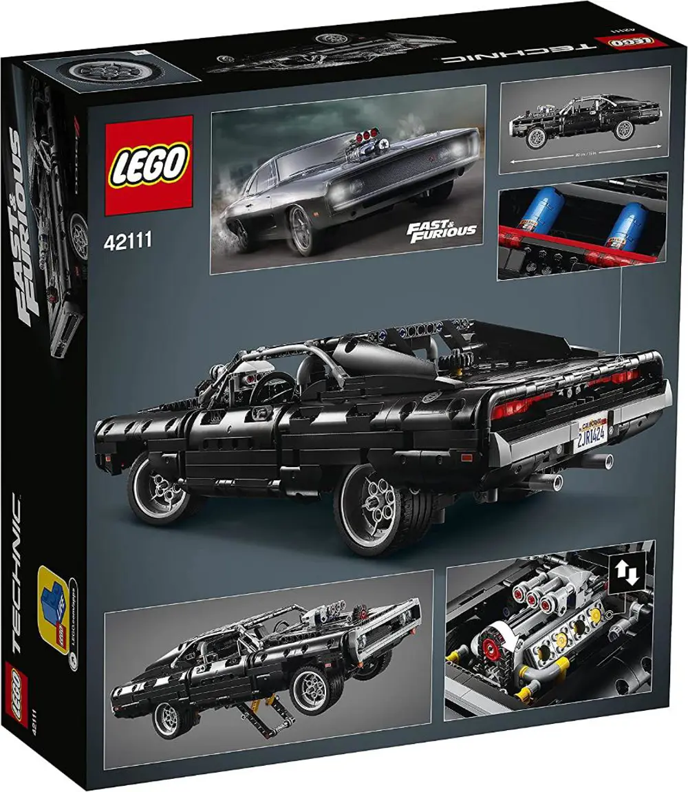 LEGO Technic Dom'un Dodge Charger'ı - Araba Seven Yetişkinler içi