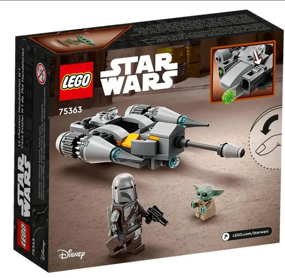 Lego The Mandalorian’ın N-1 Starfighter™’ı Mikro Savaşçı 75363