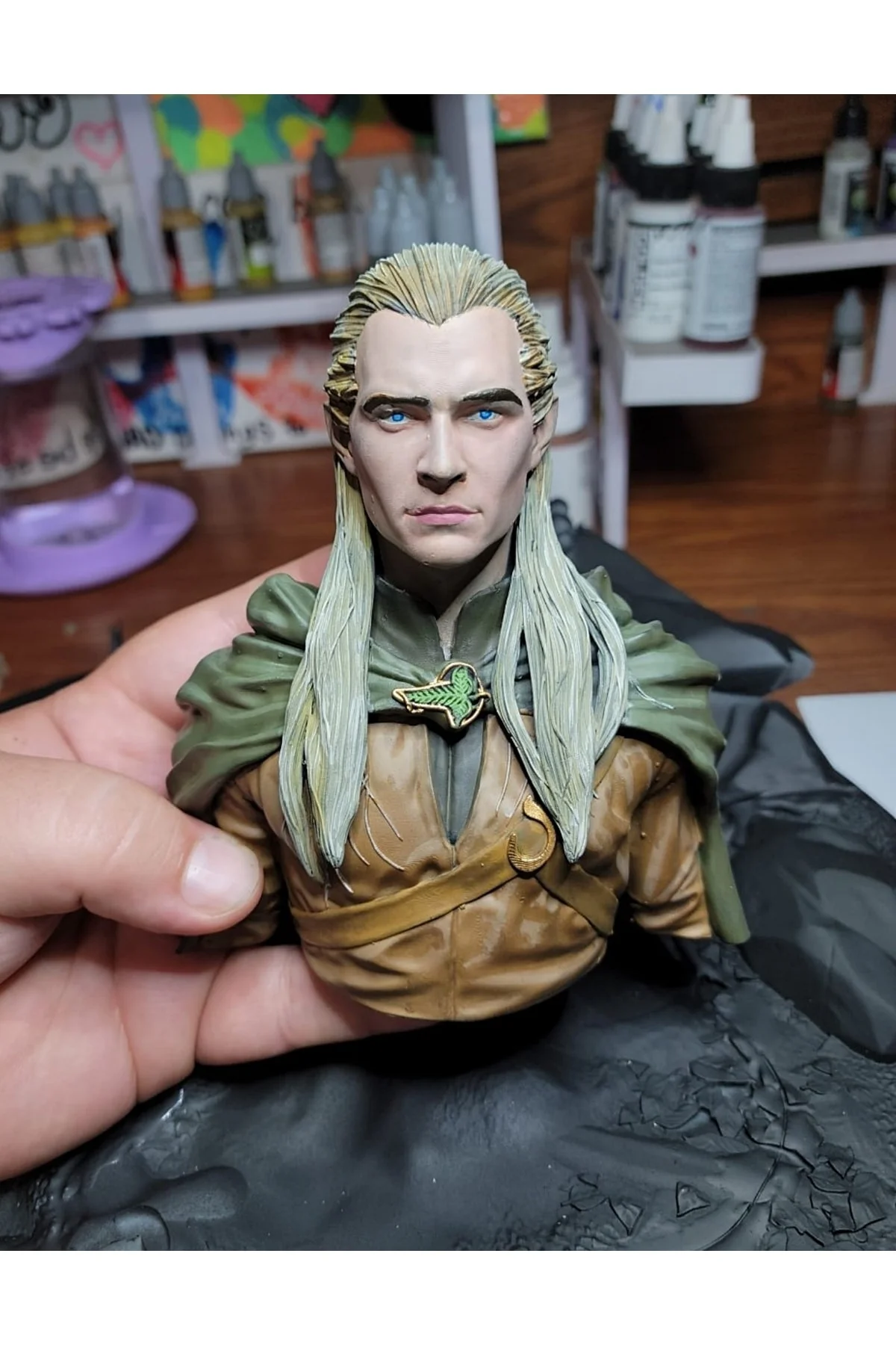 Lego Yüzüklerin Efendisi Lotr Boyalı Büst 15 cm