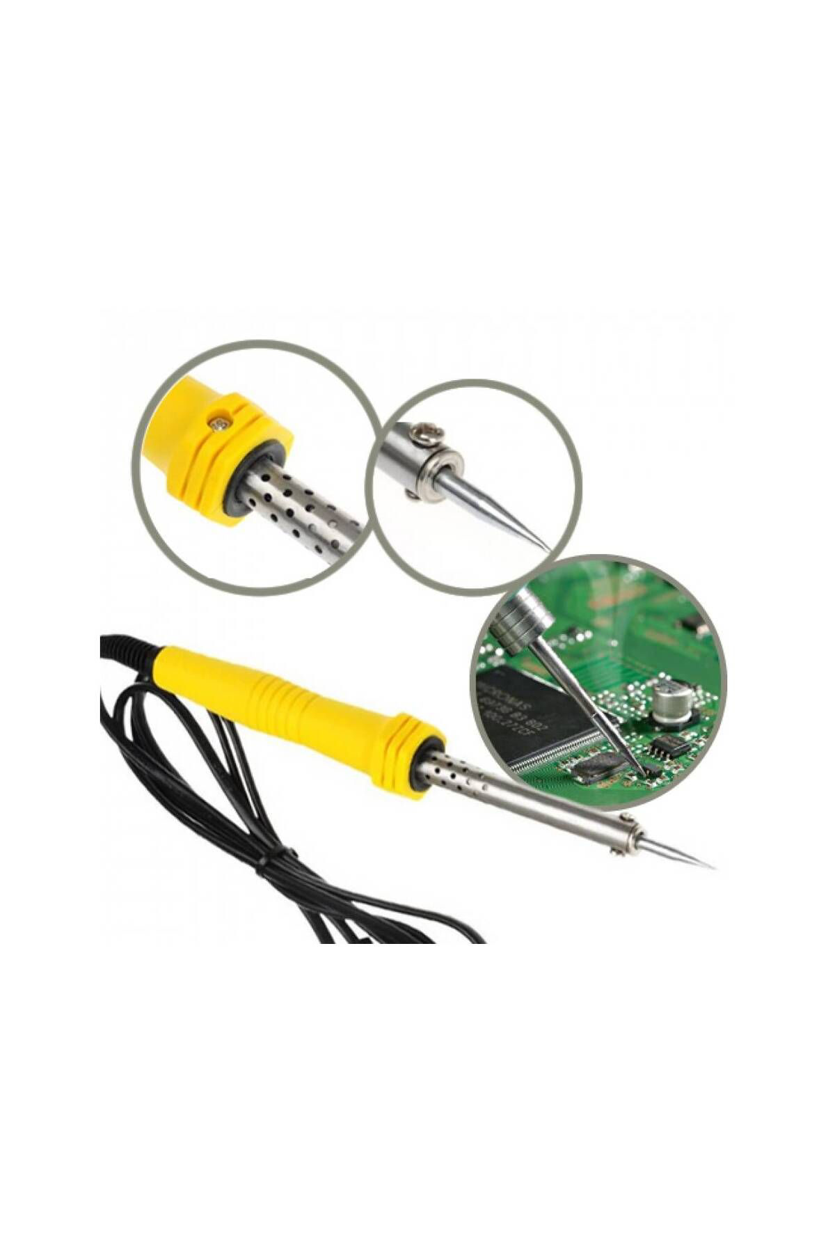 Ok Aksesuar Lehim Havya 60W - Kalem Havya -  Değiştirilebilir Uç  Go506057152