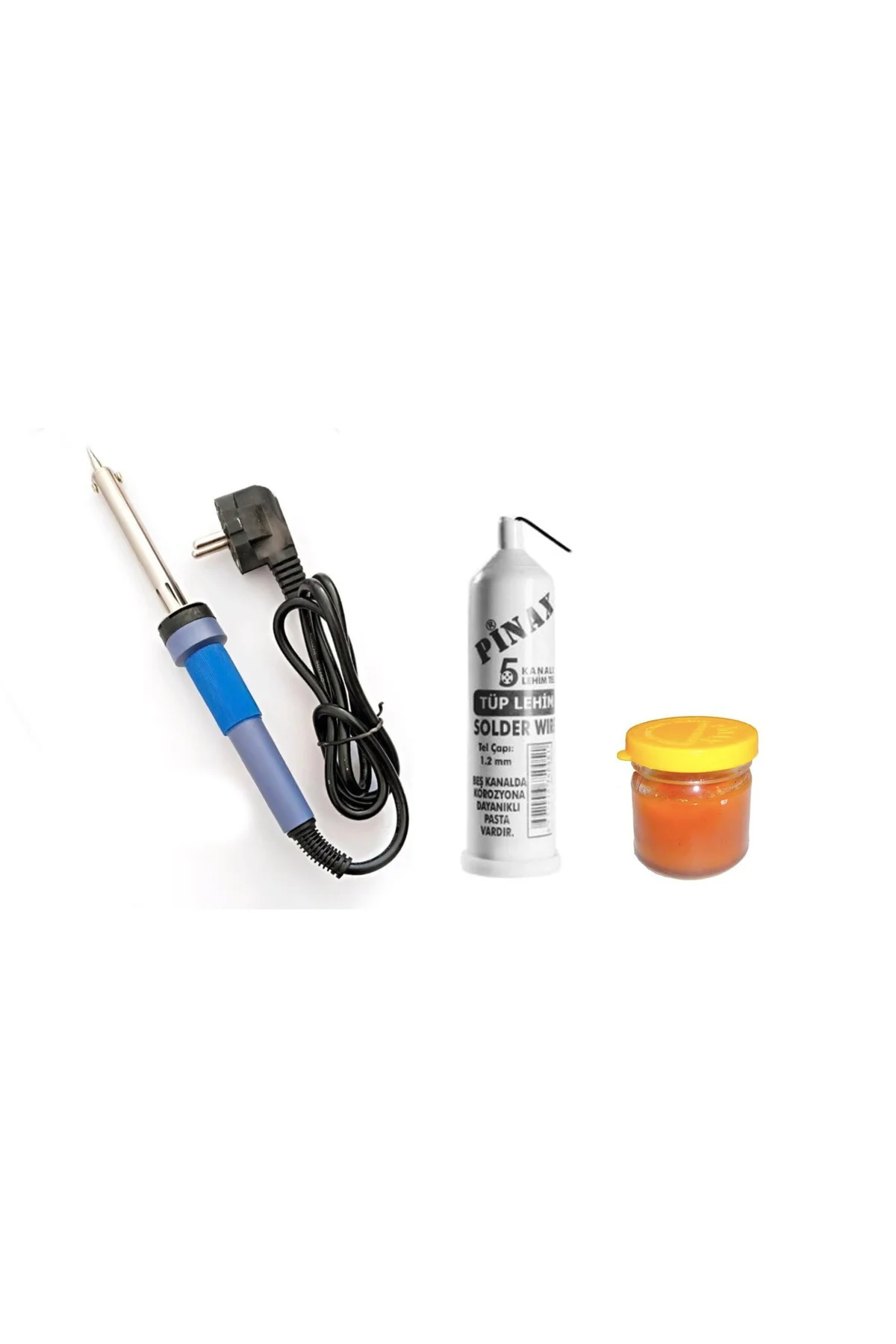 Lehim Hya 40w - Kalem Hya - Değiştirilebilir Uç TÜP - TEL SET
