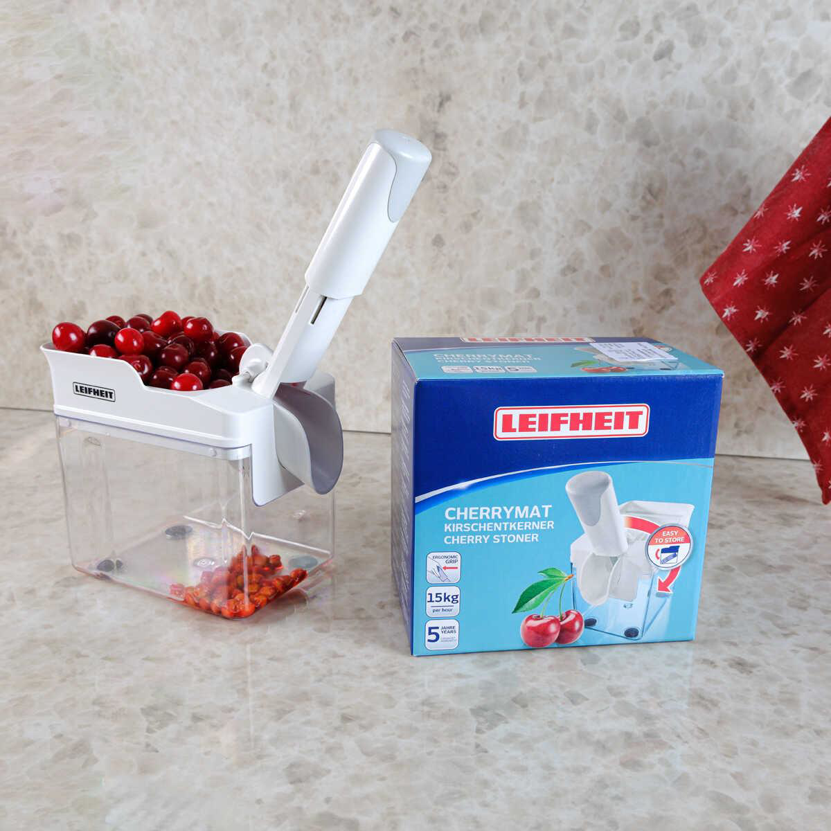 Leifheit Cherrymat Vişne Çekirdek Çıkarıcı Orta Boy Lfh37211 