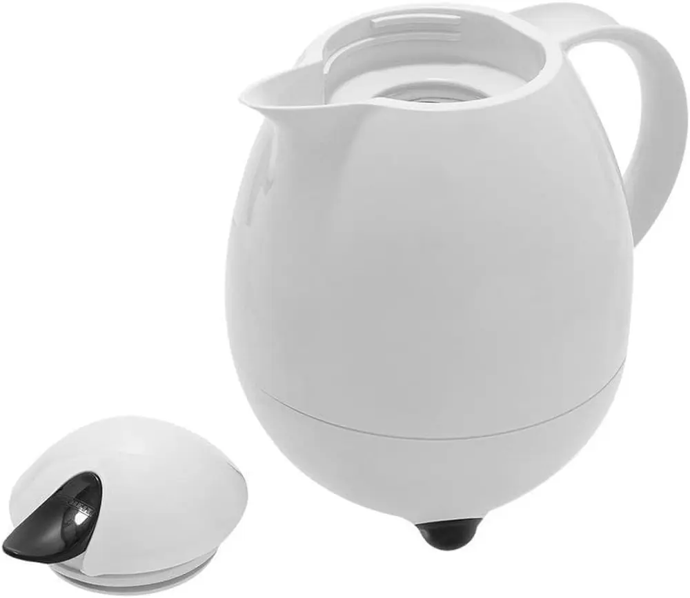 Leifheit Colombus Termos 1 Litre Beyaz LFH28300 Leifheit Colombus Termos 1 Litre Beyaz LFH28300