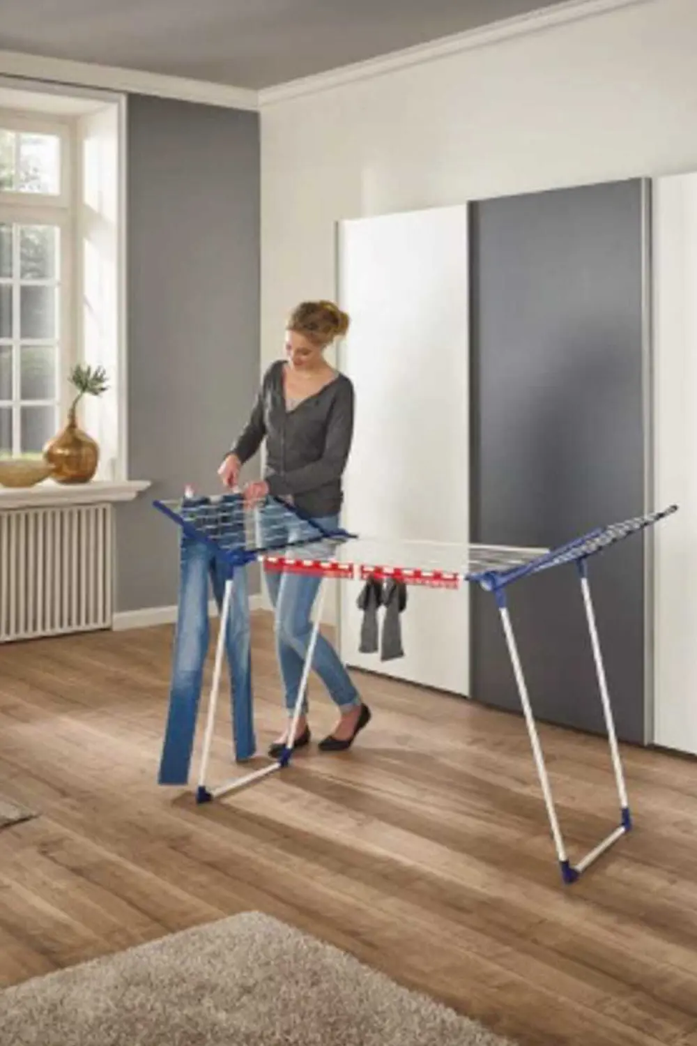 Leifheit Pegasus 180 Solid Plus Çamaşır Kurutma Askılık 157x66 Cm