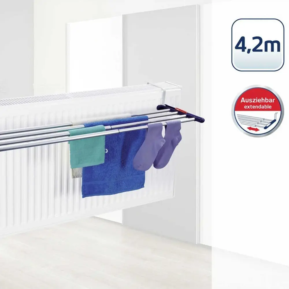 Leifheit Quartett Alüminyum Uzayan Kurutma Askılık LFH81413