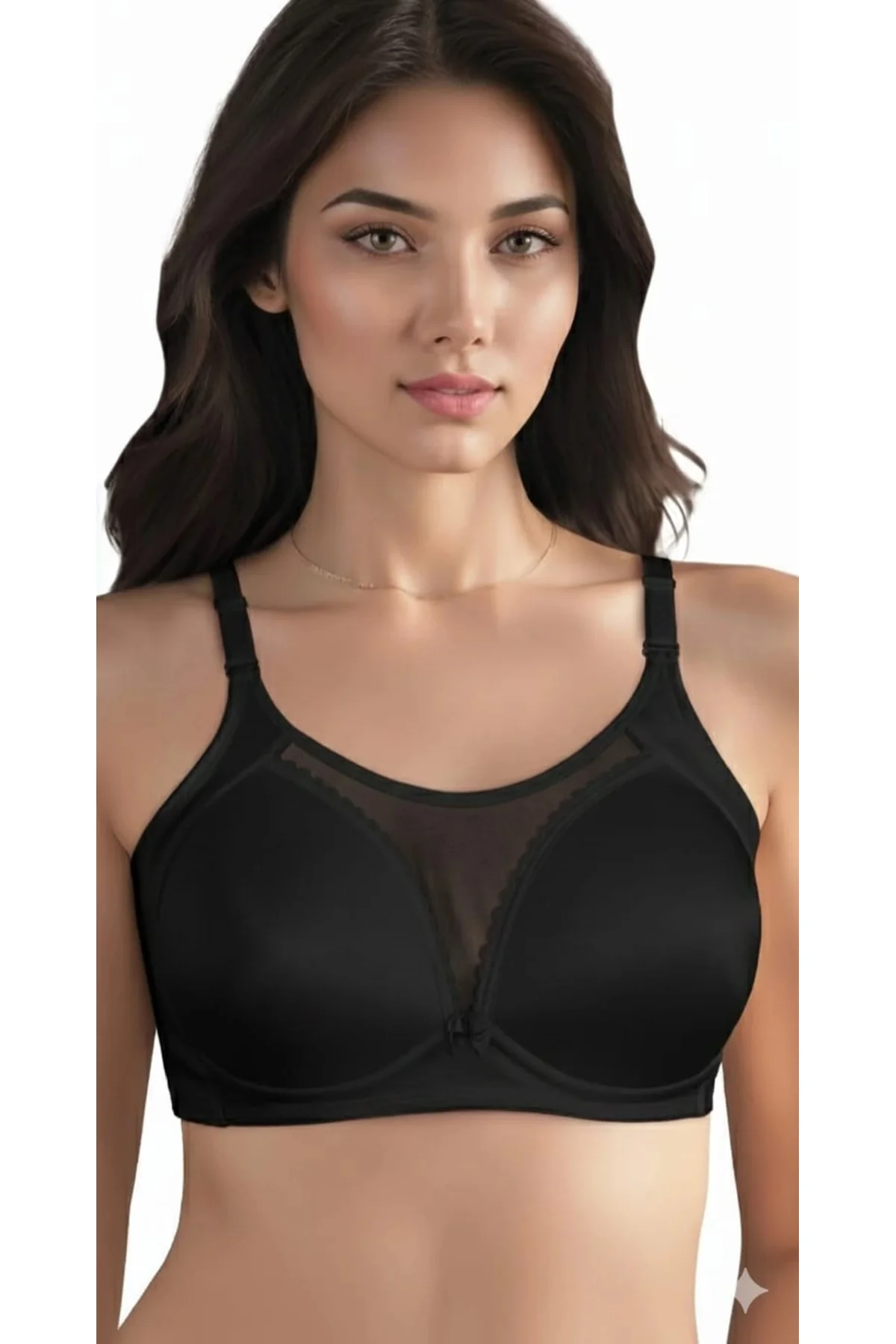 LEJARDIN Comfy Cup Balensiz Toparlayıcı Siyah Sütyen