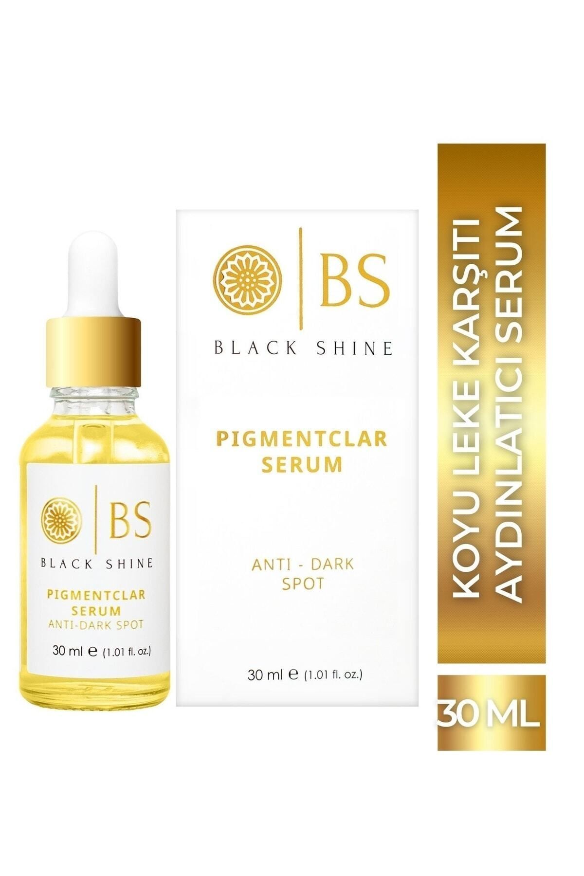 Black Shine Bs Leke Gidermeye Yardimci Cilt Tonu Eşitleyici Cilt Bakim Serumu 30 Ml Arbutin %2 C Vitamini %5