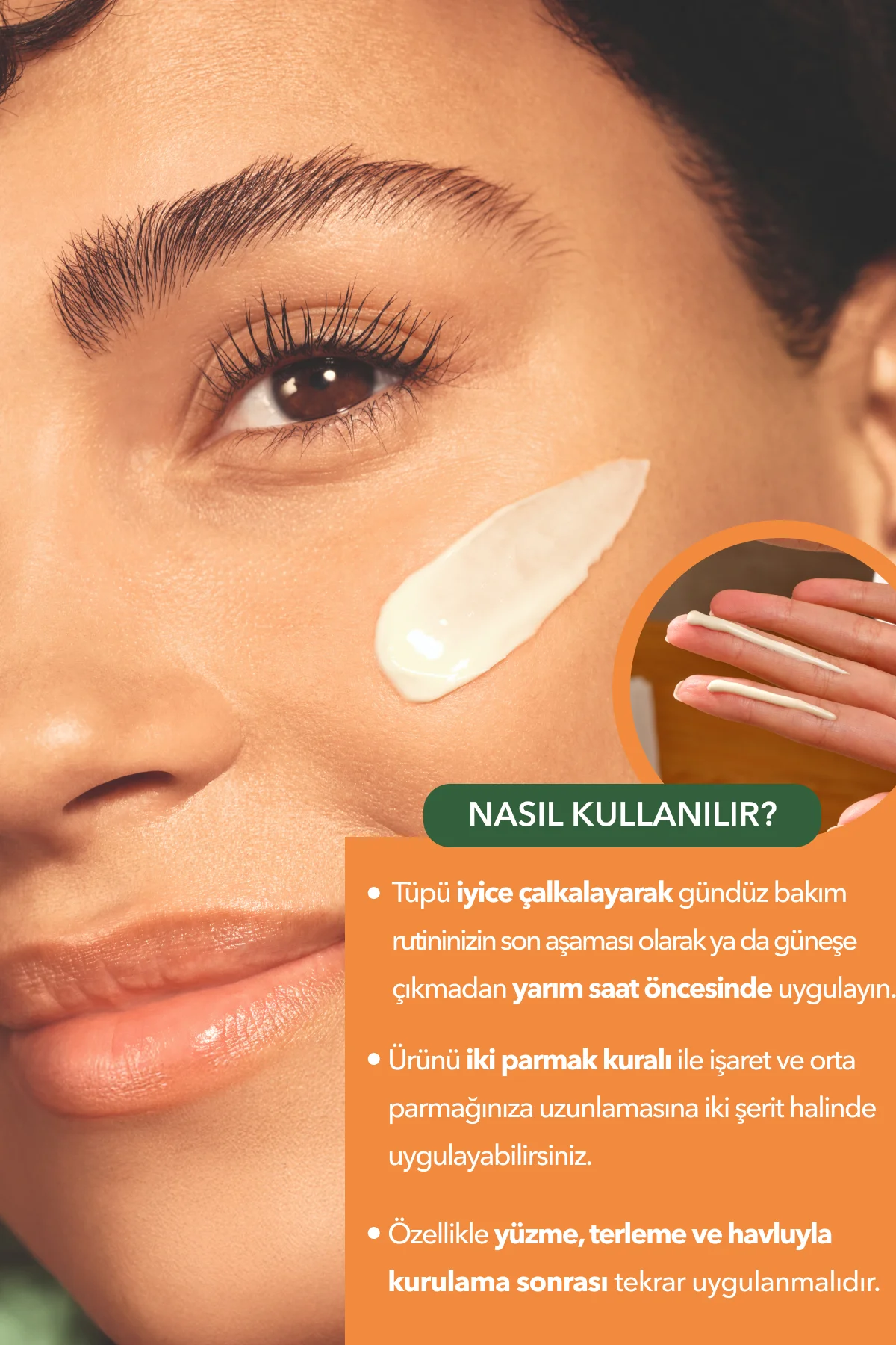 Leke Karışıtı 50 Spf Yüz Güneş Kremi- E Vitamin- Işıtı Veren Anti
