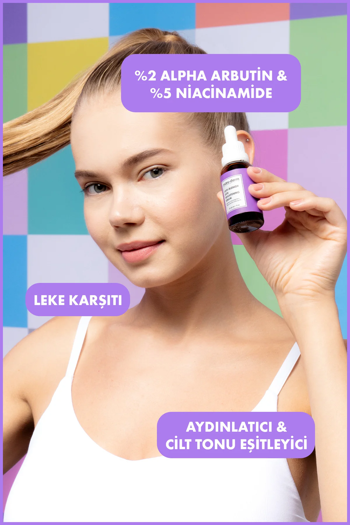 Leke Karşıtı Ve Beyazlatıcı Cilt Bakım Serumu | Alpha Arbutin %2 
