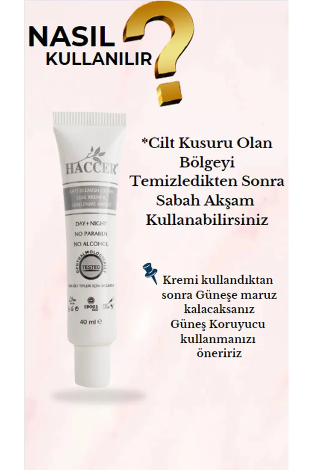 Leke Kremi & Lekelenme Karşıtı 40 Ml