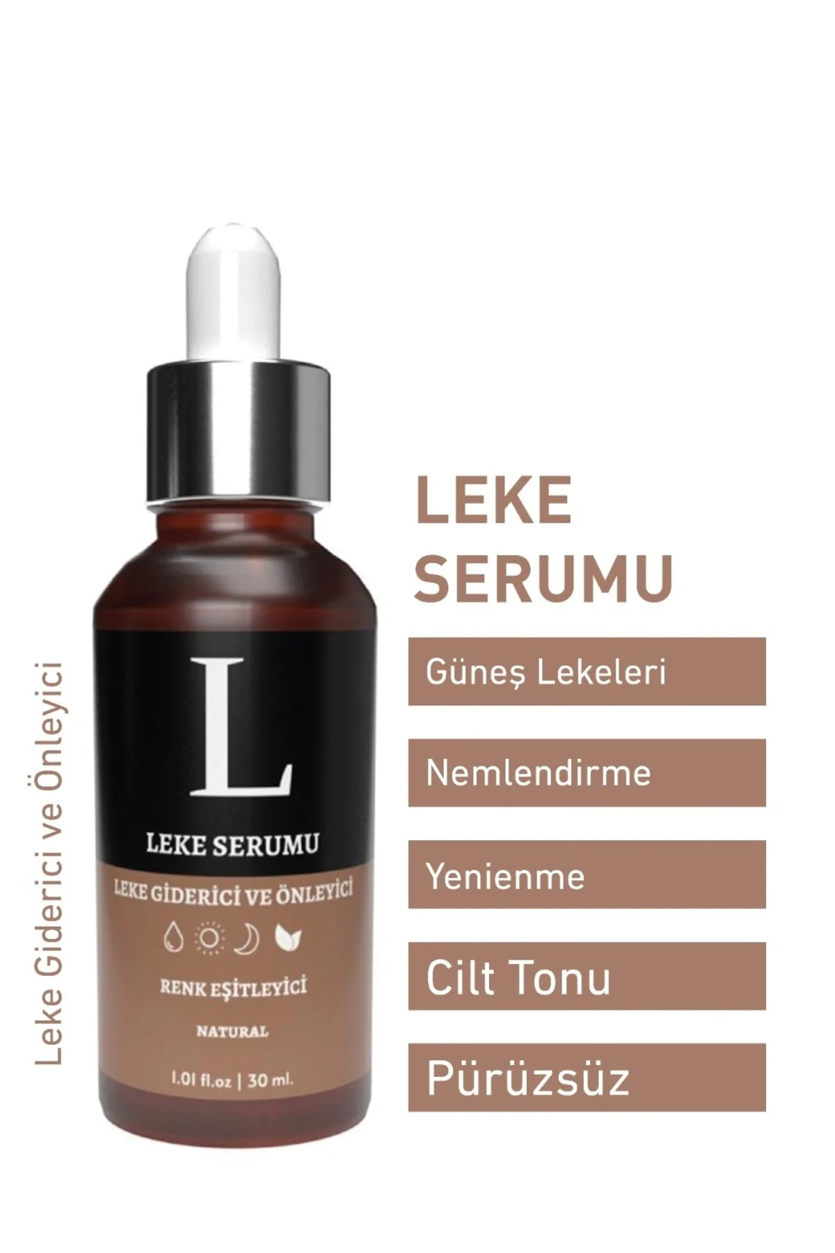 Leke Serumu – Cilt Tonu Eşitleyici, Aydınlatıcı, Nemlendirici Bak