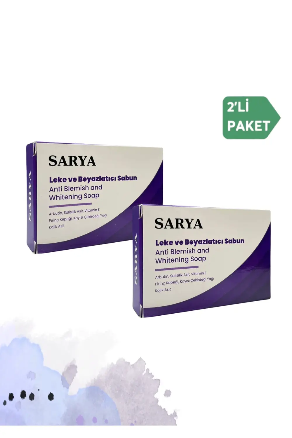 Leke ve Beyazlatıcı Sabun 100 Gr Arbutin, Salisilik asit, Kojik a