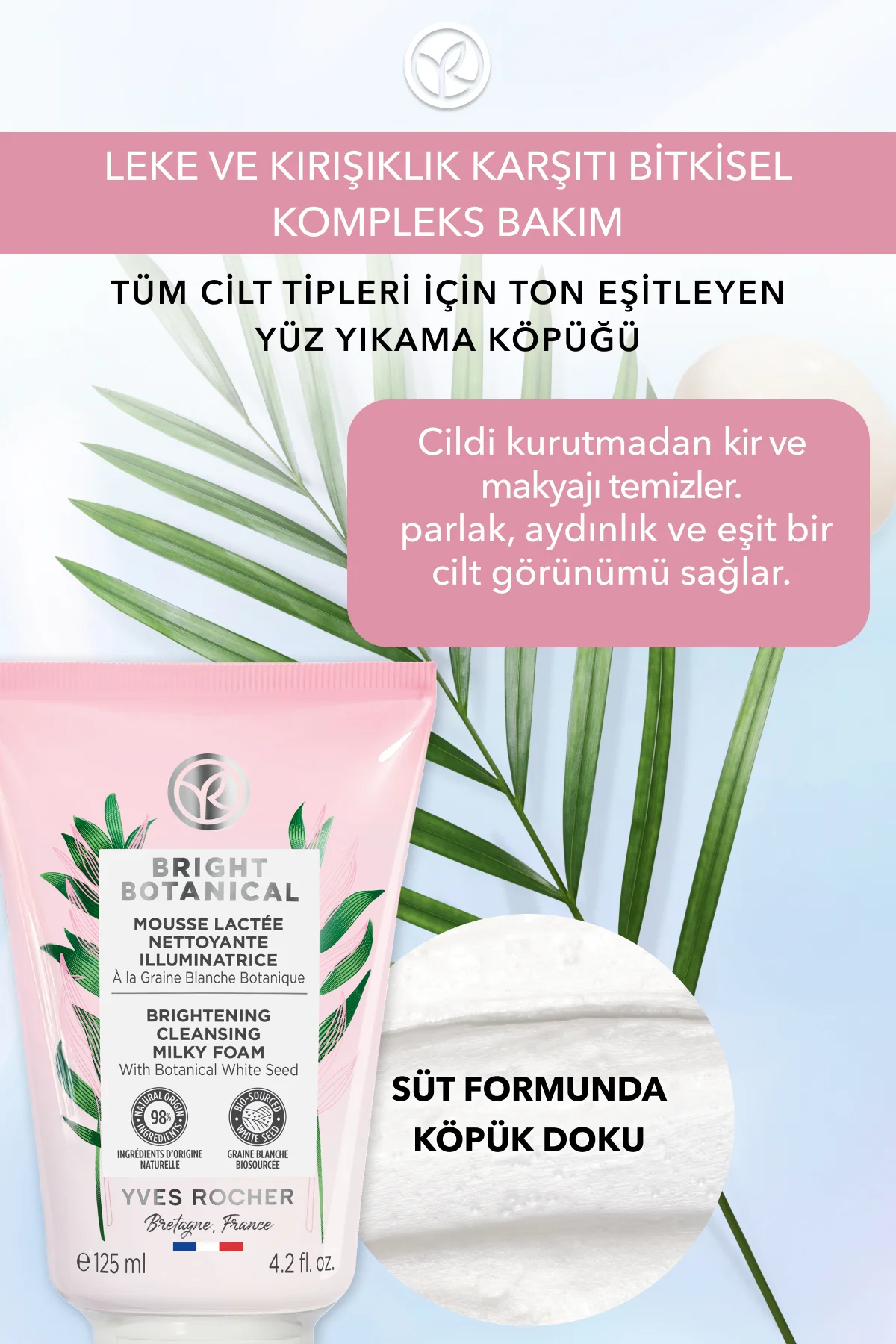 Leke Ve Kırışık Karşıtı Bitkisel Bakım Bright Botanical - Yüz Yık