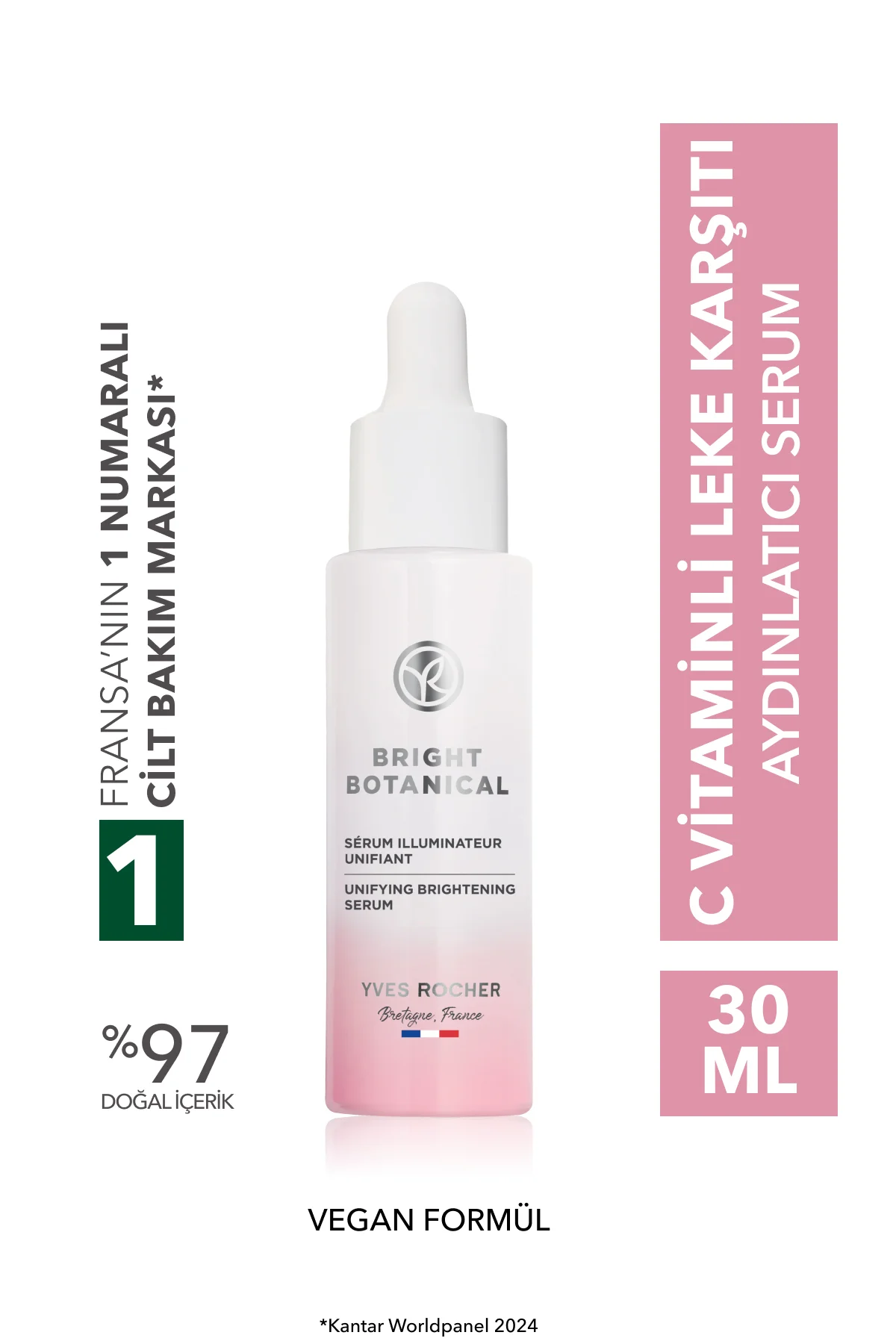 Leke Ve Kırışık Karşıtı Bitkisel Bakım Bright Botanical - Niacina